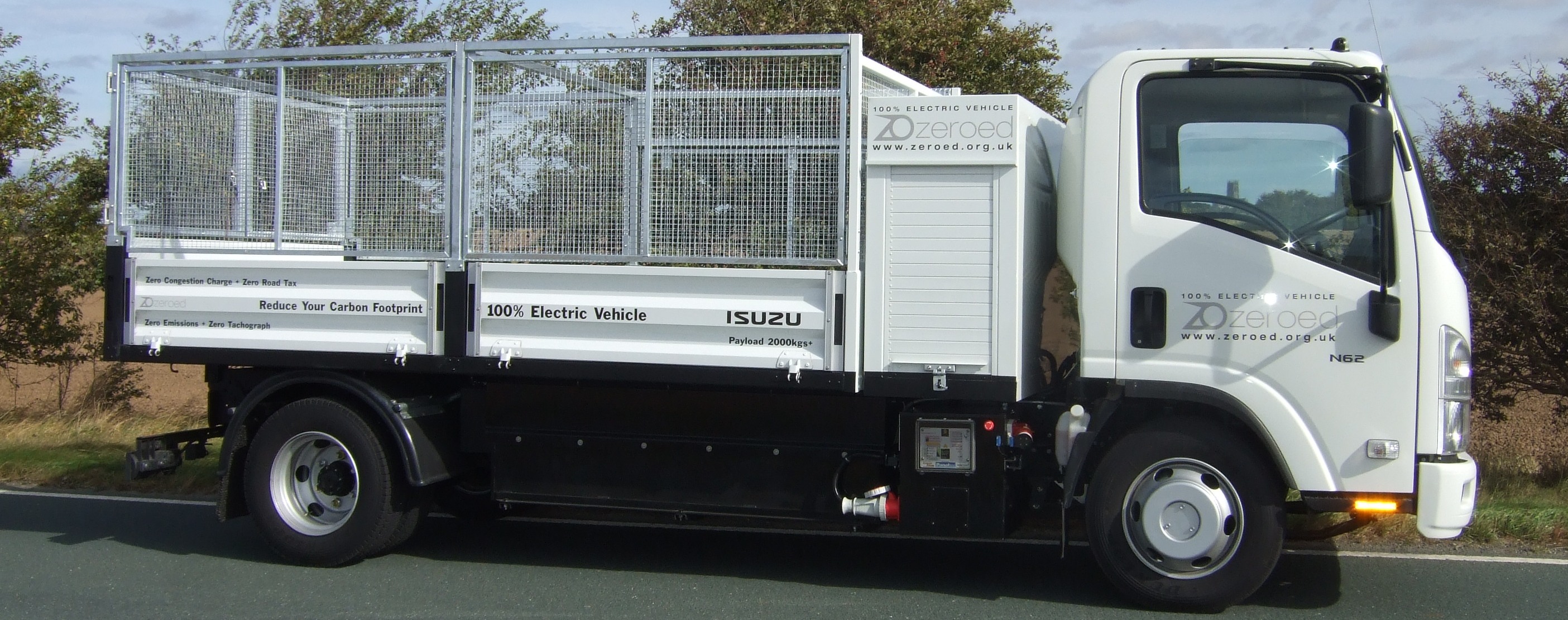 6.2t Caged Tipper, 100 miles per day